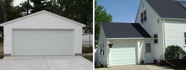 Attached Detached Garage